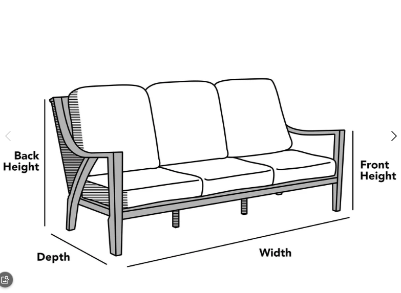 Custom Outdoor Sofa Cover